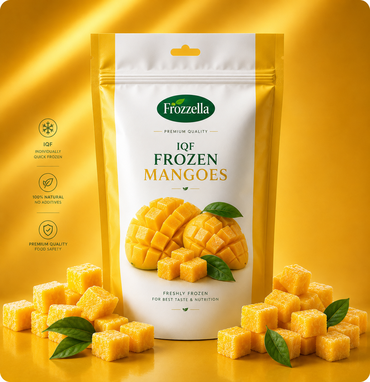 IQF Frozen Mangoes