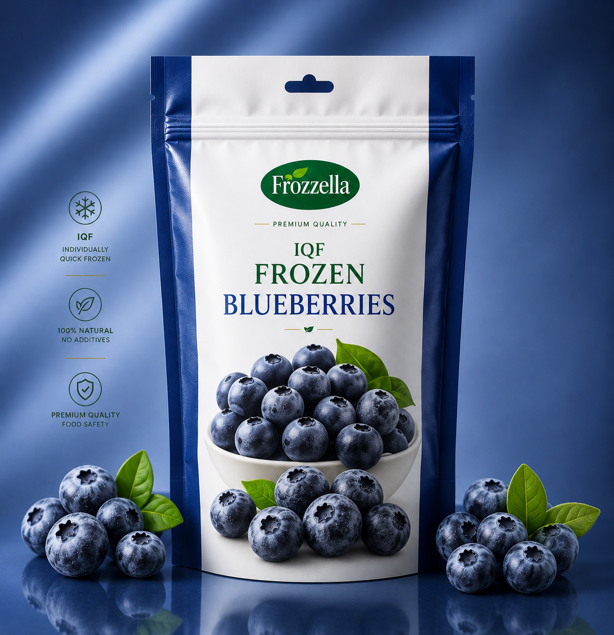IQF Frozen Blueberries