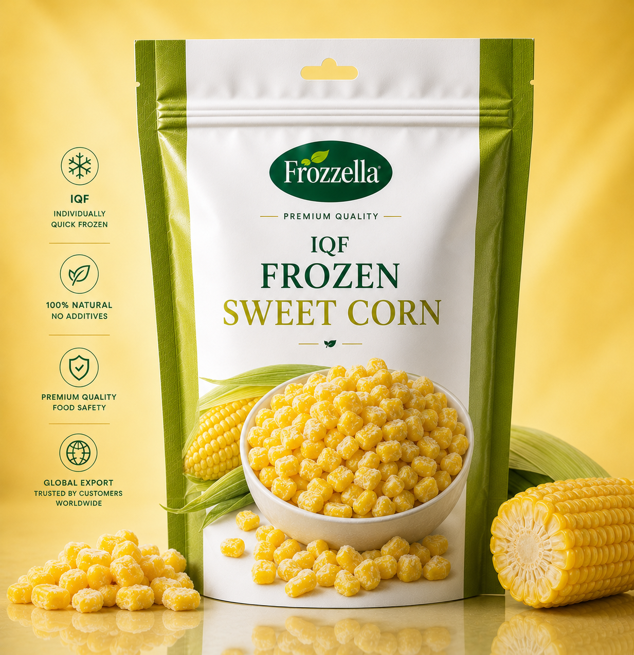 IQF Frozen Sweet Corn